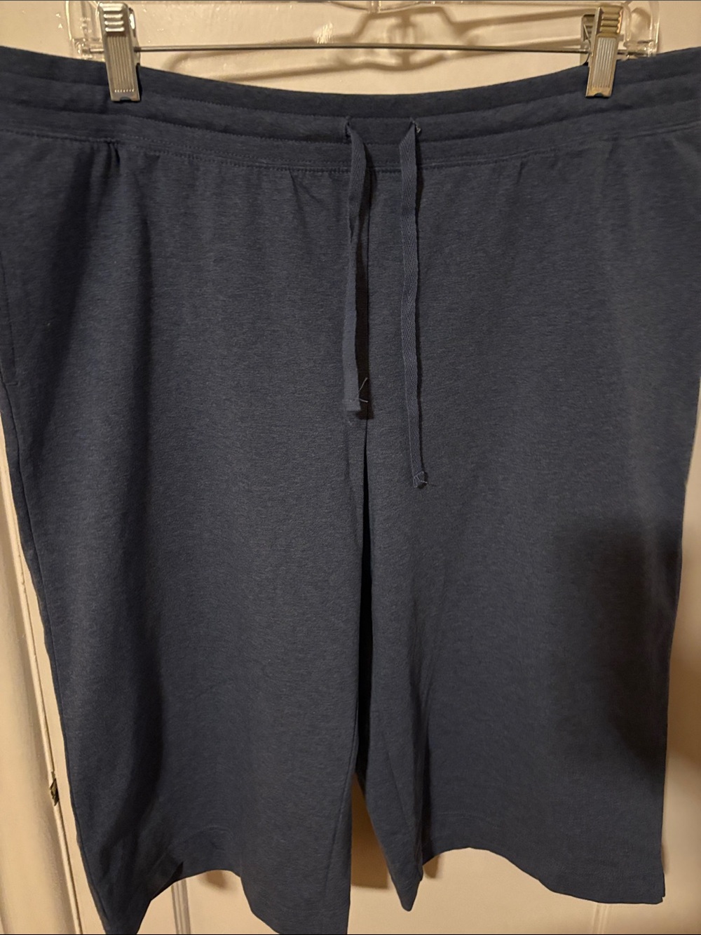 NWT Women’s Sport Skimmer Heather Indigo Shorts Size Large